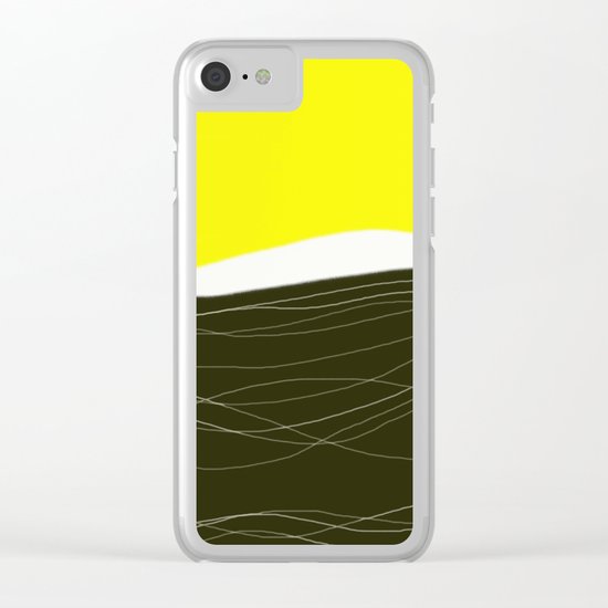 sunrise - design57 Clear iPhone Case