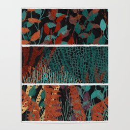 Vertical Triptych  Poster