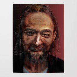 Thom Yorke Portrait Poster