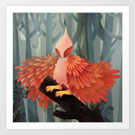 Firebird Art Print
