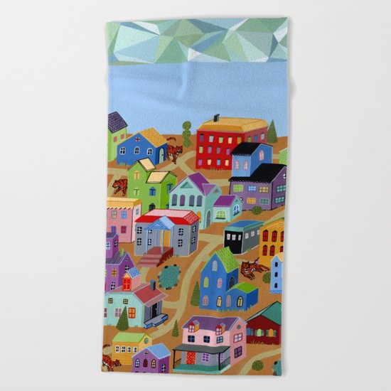 Tigertown Beach Towel