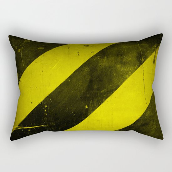 Warning II! Rectangular Pillow