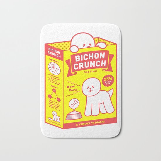 BICHON CRUNCH Bath Mat