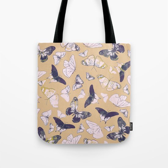 BUTTERFLIES PATTERN Tote Bag