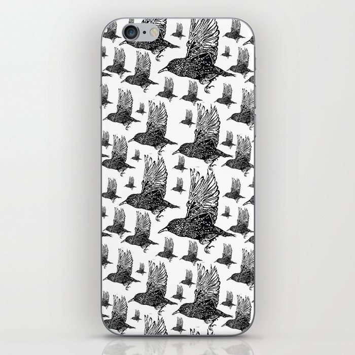 Flock of Starlings / Murmuration iPhone Skin