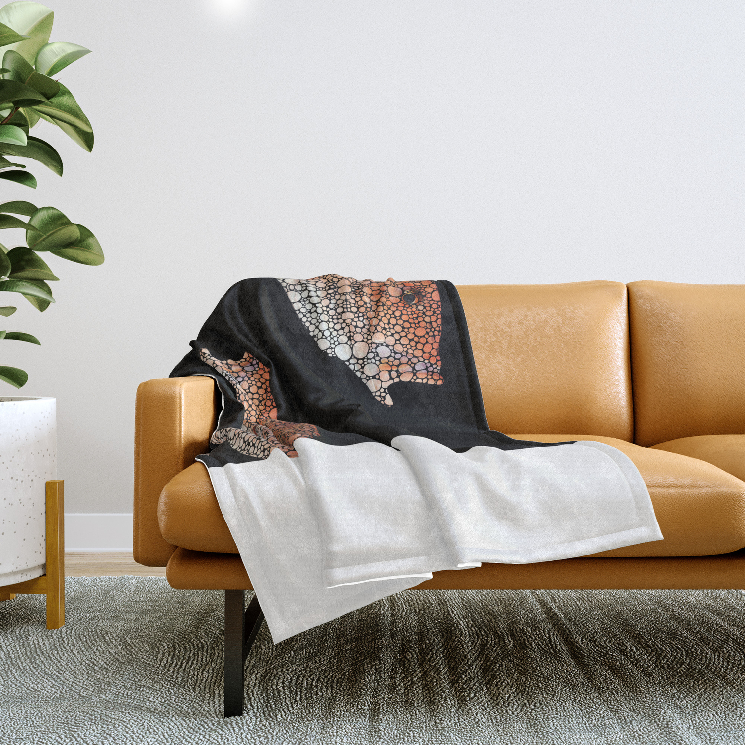 Red Grouper Fish Florida Art By Sharon Cummings Throw Blanket By Sharoncummings Society6