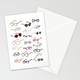 glasses Stationery Cards