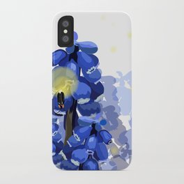 Grape Hyacinth iPhone Case