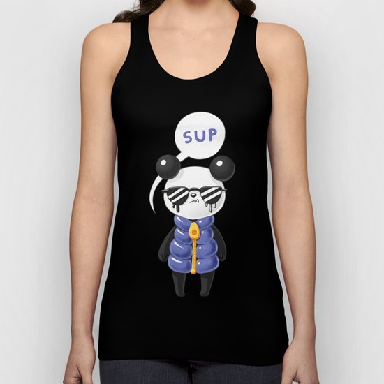 Sup Panda Unisex Tank Top