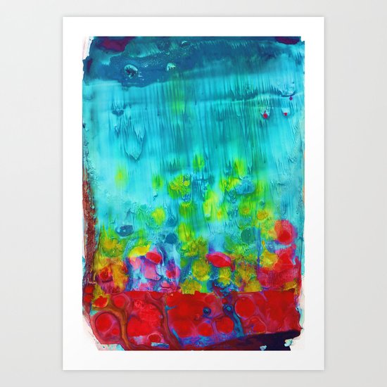 Awesome Day Art Print