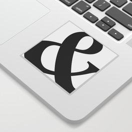 Ampersand Sticker