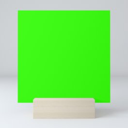 Chroma Key Green Mini Art Print