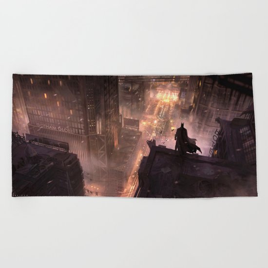 The Dark Knight Beach Towel