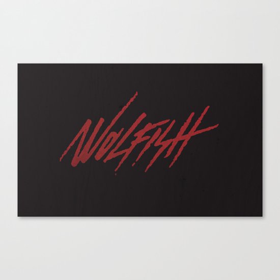 Wolfish Canvas Print
