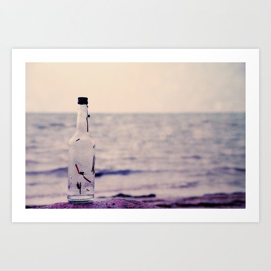 write me please.. Art Print