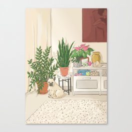 The Living Room Canvas Print