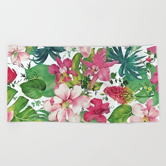 Tropical Paradise Beach Towel