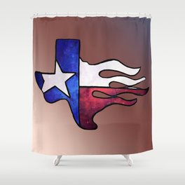 Lone Star Shower Curtains Society6