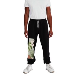 Abstract Art Tropical Leaves 25 Sweatpants