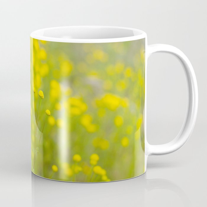 Yellow Flower Field Coffee Mug