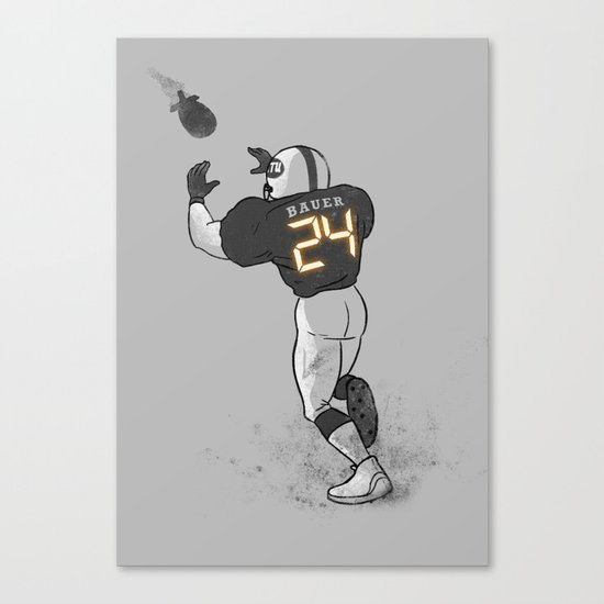 Number Twenty Four Canvas Print