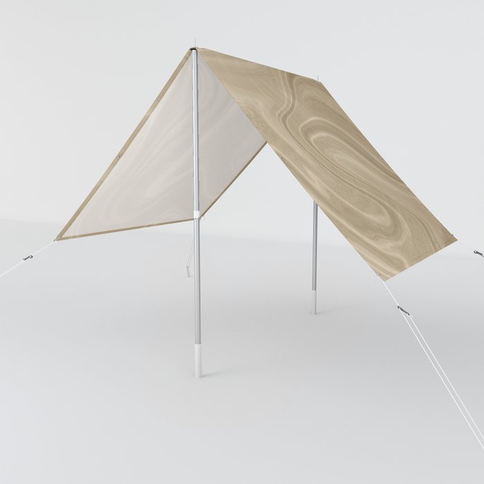 Tan Swirl Marble Sun Shade