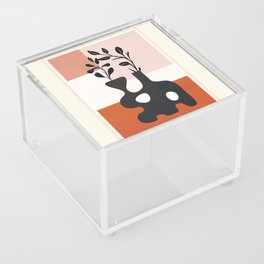 Abstract Art Vase 20 Acrylic Box