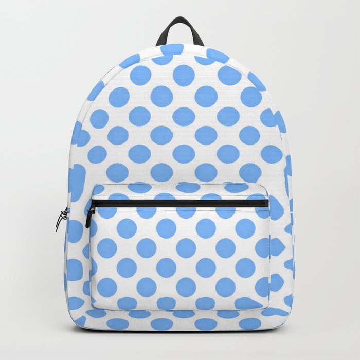 new polka dot 38 - light blue Backpack