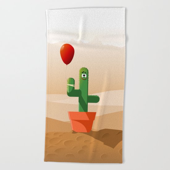 Cactus Beach Towel