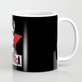 Alpunka Coffee Mug | Llama, Pun, Rock, Punky, Graphicdesign, Alpaca, Funny, Rockers, Comic, Mohawk 