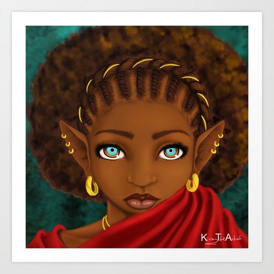 Young Elf Art Print