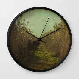The path into the unknown Wall Clock
