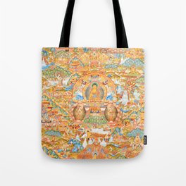 Mandala Buddhist 14 Tote Bag