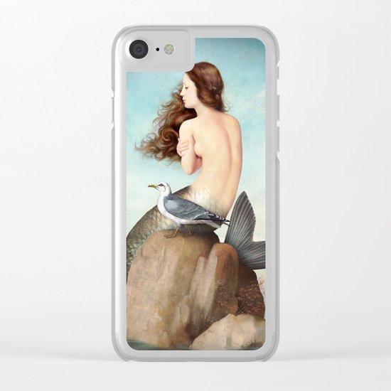 the soul is full of longing Clear iPhone Case