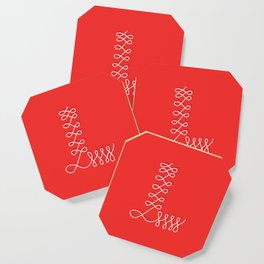 Alphabet Drop Caps Series- L Coaster