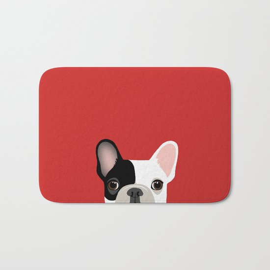 French Bulldog Bath Mat
