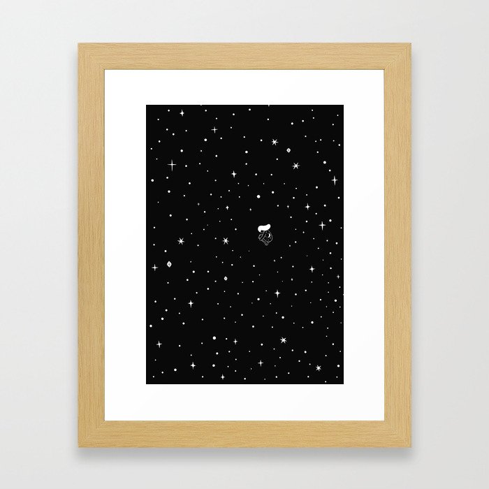 The universe Framed Art Print