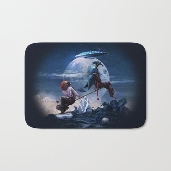 Full Moon Bath Mat
