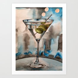 Martini Art Print