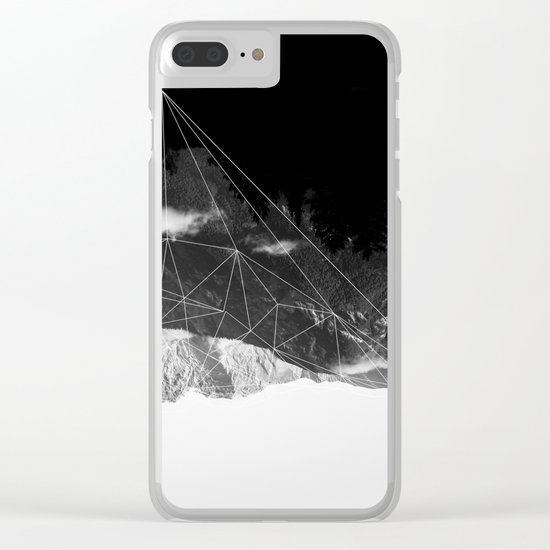 Crystal Mountain Clear iPhone Case