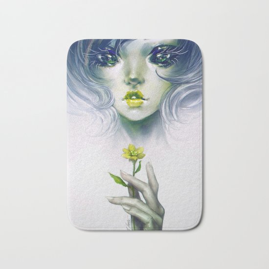 Quixotic - Alien or fairy? Bath Mat