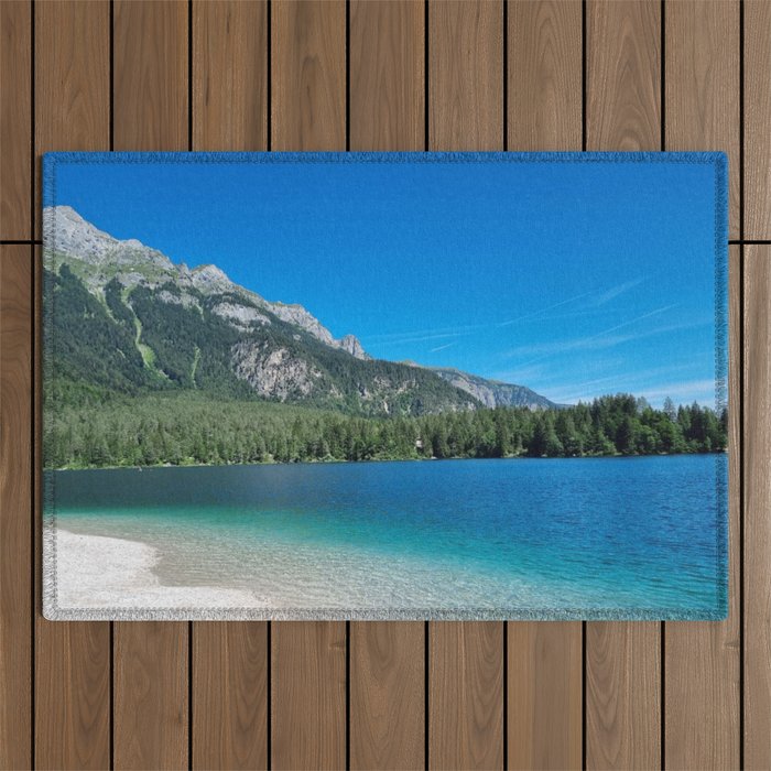 Tovel Lake Outdoor Rug