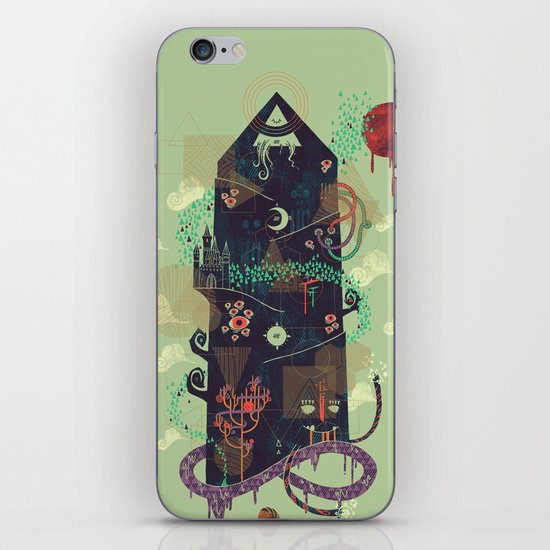 The Ominous and Ghastly Mont Noir iPhone & iPod Skin