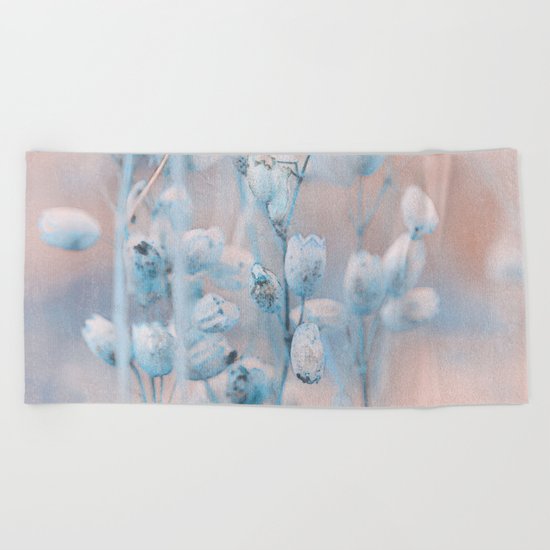 Wild flowers(winter) Beach Towel