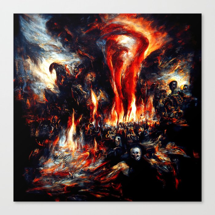 Tornado of Souls Canvas Print