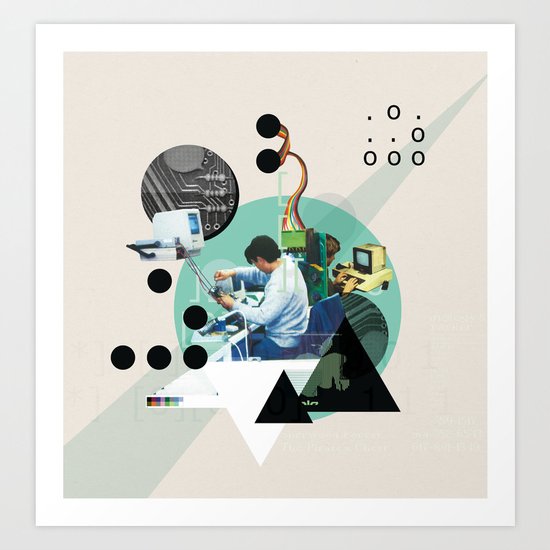 Hackers Art Print