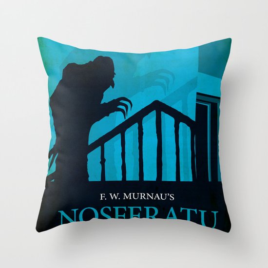 Nosferatu - A Symphony of Horror Throw Pillow