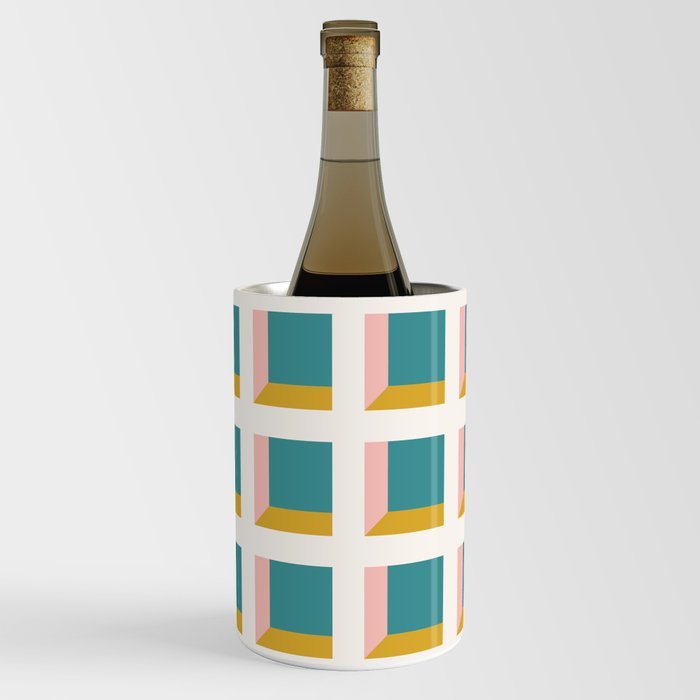 Minimalist 3D Pattern VI Wine Chiller
