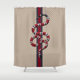 GUCCY Shower Curtain