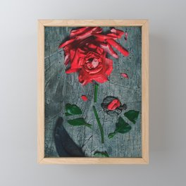 rose Framed Mini Art Print